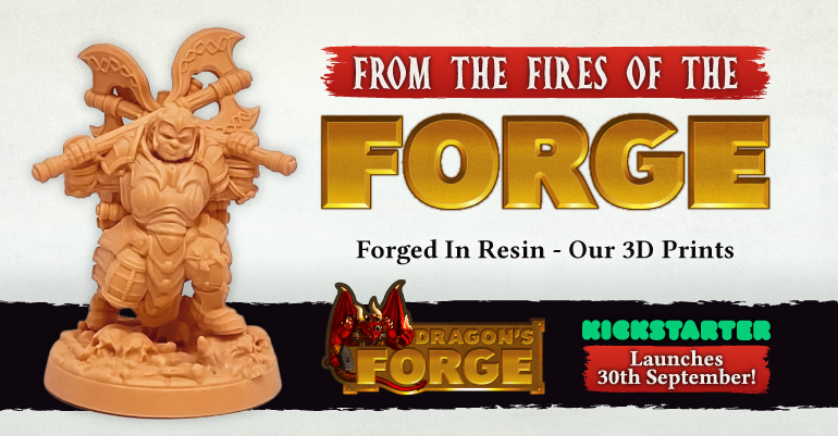 Forged In Resin – Our 3D Prints