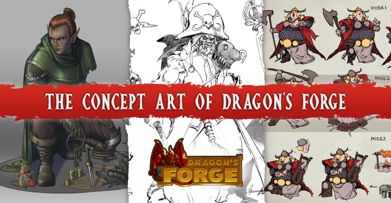 The Concept Art of Dragon's Forge