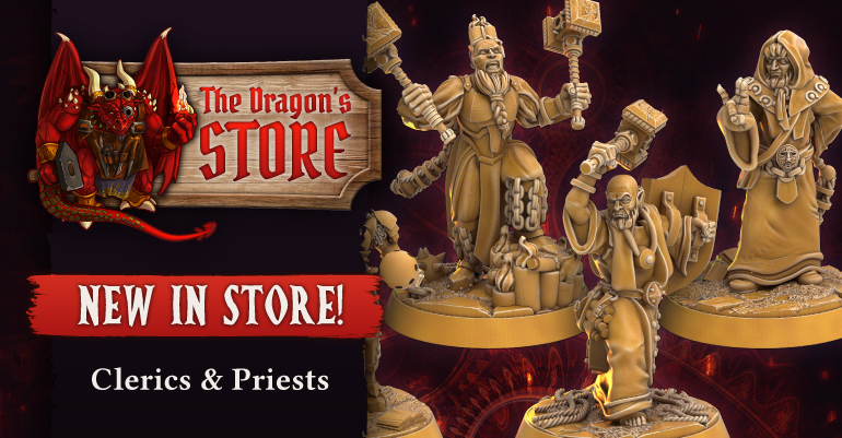 New In Store: Clerics & Priests