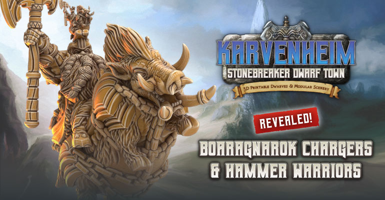 Ride to Karvenheim’s Defence with Boaragnarok Chargers & Hammer Warriors